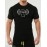 ZollarX | Dumbbell Printed Cotton Men’s T-Shirt | Black