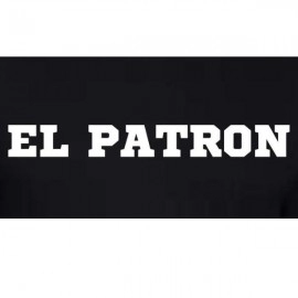 ZollarX | El Patron Printed Cotton Men’s T-Shirt | Black