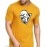 ZollarX | Gaming MetaVerse Printed Cotton Men’s T-Shirt | Yellow