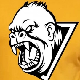 ZollarX | Gaming MetaVerse Printed Cotton Men’s T-Shirt | Yellow