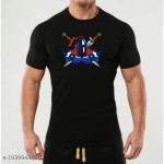 ZollarX | Gaming Villain Printed Cotton Men’s T-Shirt | Black