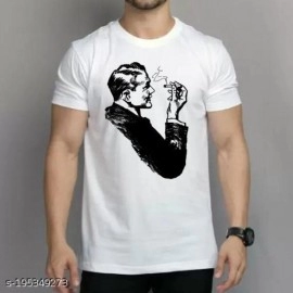 ZollarX | Godfather MetaVerse Printed Cotton Men’s T-Shirt | White