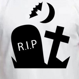 ZollarX | Halloween MetaVerse Printed Cotton Men’s T-Shirt | White