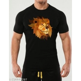 ZollarX | MetaVerse King Printed Cotton Men’s T-Shirt | Black