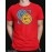 ZollarX | NFT MetaVerse Printed Cotton Men’s T-Shirt | Red