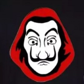 ZollarX | Money Heist Printed Cotton Men’s T-Shirt | Black