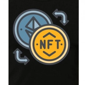 ZollarX | NFT MetaVerse Printed Cotton Men’s T-Shirt | Black