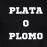 ZollarX | Plata O Plomo Printed Cotton Men’s T-Shirt | Black