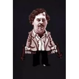 ZollarX | Plata O Plomo Printed Cotton Men’s T-Shirt | Black