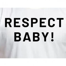 ZollarX | Respect MetaVerse Printed Cotton Men’s T-Shirt | White