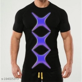 ZollarX | XFactor MetaVerse Printed Cotton Men’s T-Shirt | Black