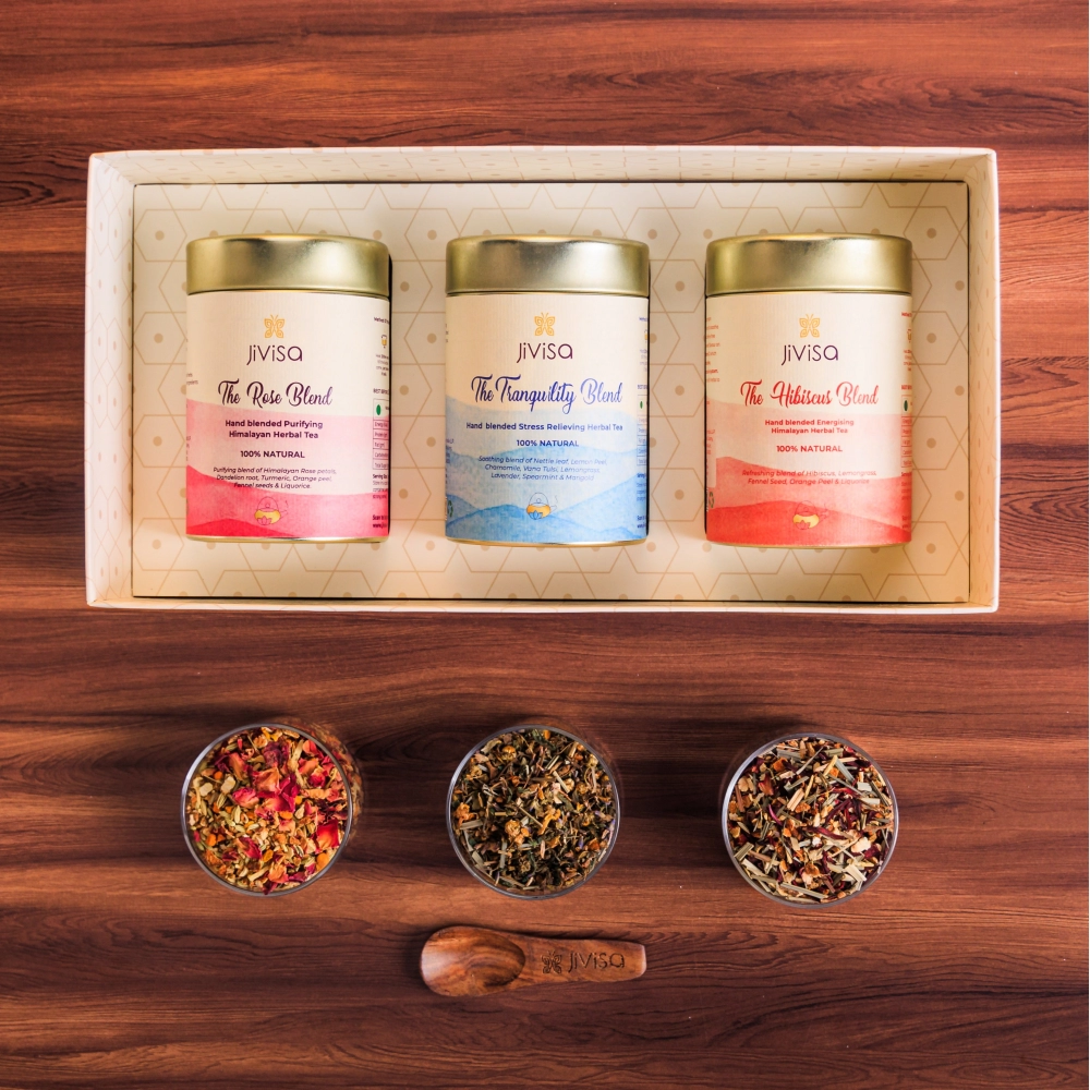 Jivisa | Premium Loose Leaf Tea Gift Box 