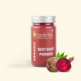 Praakritik Organic Beet Root Powder | 100 % Natural | 100gm  