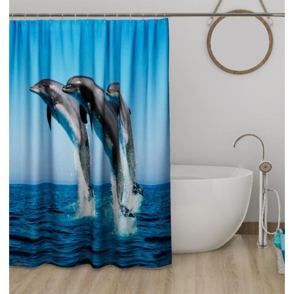 Buy Lushomes Heavy Duty Fabric Shower Curtain, water resistant