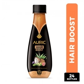 Auric Hair Care Plant Based Juice for Hair Growth, Chemical free 250ml Pack of 24 Bottles