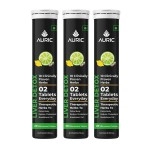 Auric Liver Detox Effervescent | Fizzy Water with 10 Ayurvedic Herbs | Clinically Researched Therapeutic Ingredients | Drop, Dissolve, Fizz, Drink |Pack of 60 Tablets