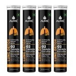 Auric Lung Detox Supplement With Natural Blend of NAC (N-Acetylcysteine), Pushkarmool, Piper Longum & Licorice Herbs Extract | Lungs Cleaner for Detoxification and Immune Defence Pack of 80 Tablets