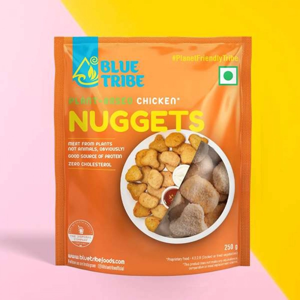 Blue Tribe | Plant Based Chicken Nuggets | Vegetarian | 250g 