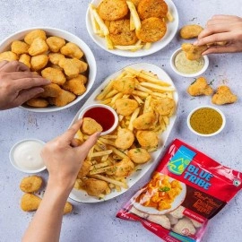 Blue Tribe | Plant Based Chicken Nuggets | Vegetarian | 250g 