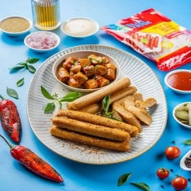 Blue Tribe | Plant Based Chicken Sausage | Vegetarian | 250g 