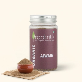 Praakritik Organic Ajwain | 100gm (Pack Of 3 )