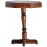 Antique Handmade Wooden Round Shape Coffee Table/Bedside Table | Brown