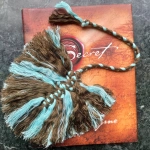 Happy Cultures Aqua Blue And Green Bookmark | Handcrafted