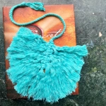 Happy Cultures Aqua Blue Bookmark | Handcrafted