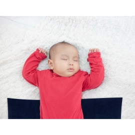 Sleepcosee | Quick Baby Dry Sheet | Small | Dark Blue