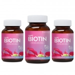 Zeroharm | Nano Biotin 30 MCG | For Hair, Skin And Nails | 180 Tablets