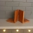 Barish Handcrafted Decor  Book Ends Full Wood | Firewood