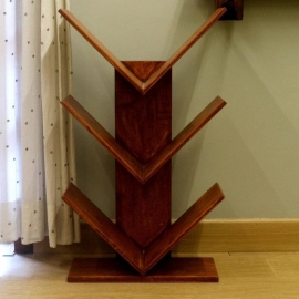 Barish Handcrafted Decor Book Stand | Firewood