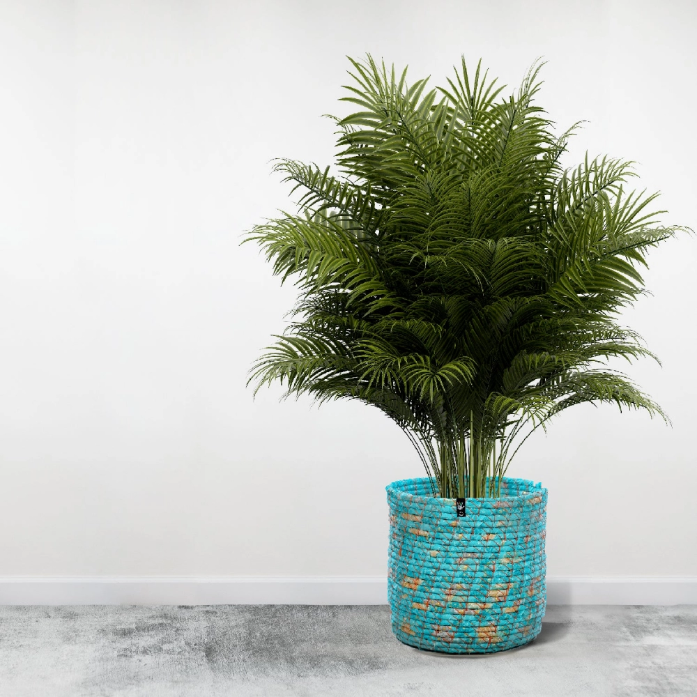 Happy Cultures | Cerulean Cloth Planter | 14x12" Inch