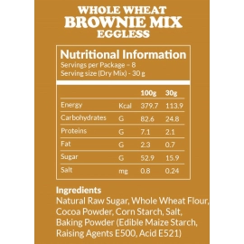 Plattered  PARTY PACK Whole Wheat Brownie Mix | 1200g 