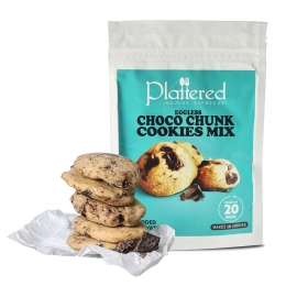 Plattered Choco Chunk Cookie Mix | EGGLESS | Vegan Friendly | Pack of 1