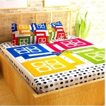 Comfortable Cotton Sanganeri Jaipuri Printed Double Bedsheet With Two Pillow Covers
