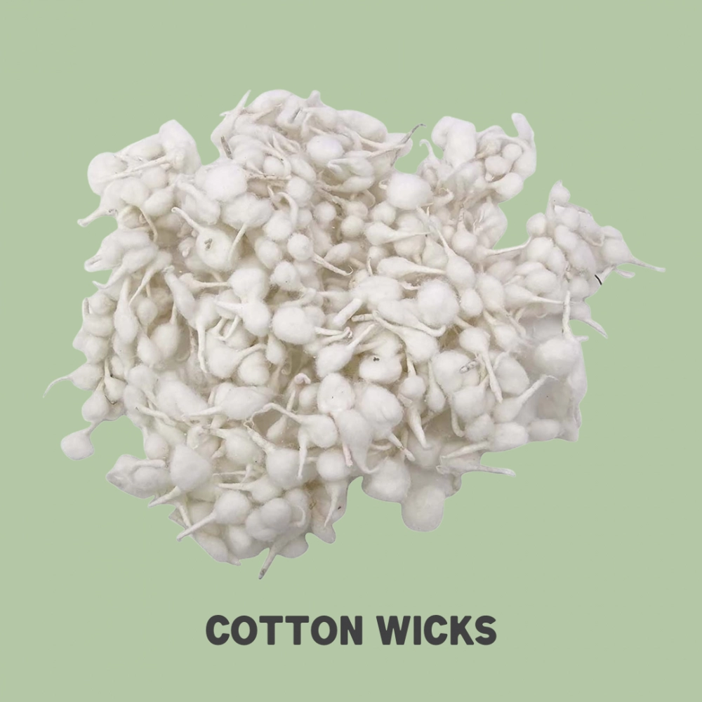 Cotton Wicks  Hatti | For Diya Batti Puja | One Time | 45 pieces