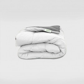 Sleepcosee | Reversible Solid Color Comforters-Double | White