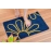 Sleepcosee | COSEE Door Mat Basic | Flower Canvas | Blue