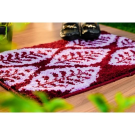 Sleepcosee | COSEE Door Mat Basic | Leaf Canvas | Red