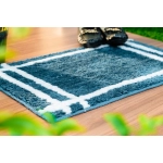 Sleepcosee | COSEE Door Mat Basic | Micro Border | Blue