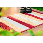 Sleepcosee | COSEE Door Mat Basic | Stripes | Red-White