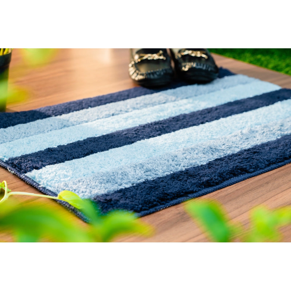 Sleepcosee | COSEE Door Mat Basic | Stripes | Blue