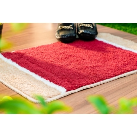 Sleepcosee | COSEE Door Mat Basic | Stripes | Red