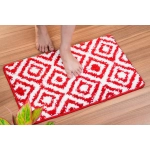 Sleepcosee | COSEE Door Mat Diamond | White-Red