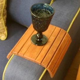 Barish Handcrafted Decor Couch Caddy | Flexible | Firewood