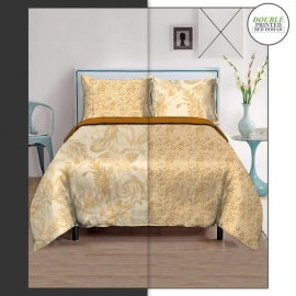 Sleepcosee | Double Soft Cotton Dohar | Golden