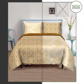 Sleepcosee | Double Soft Cotton Dohar | Light Golden