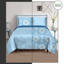 Sleepcosee | Double Soft Cotton Dohar | Light Blue