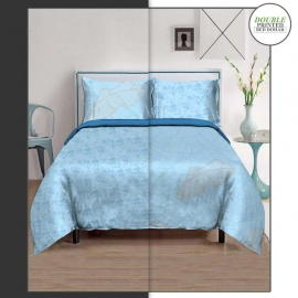 Sleepcosee | Double Soft Cotton Dohar | Sky Blue